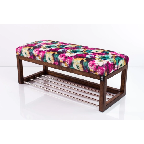 Ławeczka Pufa Tapicerowana Siedzisko Gładkie Print AA1 Rozmiary od 50 cm do 200 cm