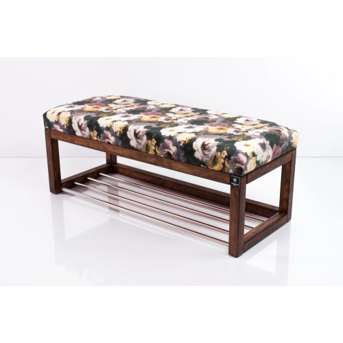 Ławeczka Pufa Tapicerowana Siedzisko Gładkie Print AA3 Rozmiary od 50 cm do 200 cm