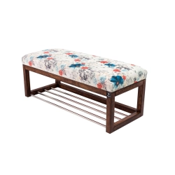 Ławeczka Pufa Tapicerowana Siedzisko Gładkie Print AB1 Rozmiary od 50 cm do 200 cm