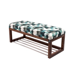 Ławeczka Pufa Tapicerowana Siedzisko Gładkie Print AC1 Rozmiary od 50 cm do 200 cm