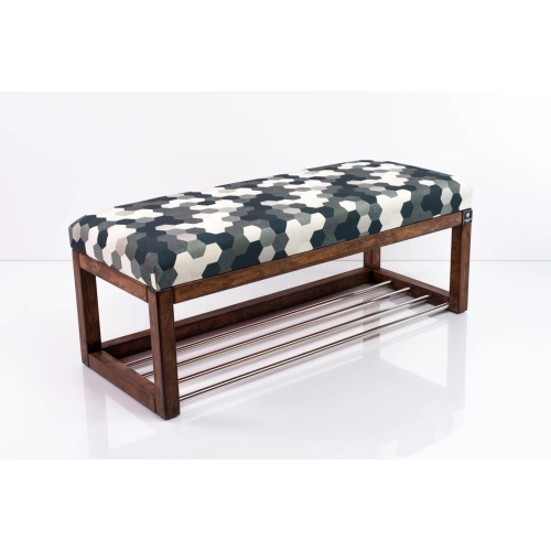 Ławeczka Pufa Tapicerowana Siedzisko Gładkie Print AC3 Rozmiary od 50 cm do 200 cm