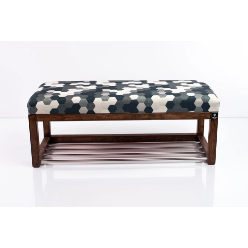 Ławeczka Pufa Tapicerowana Siedzisko Gładkie Print AC3 Rozmiary od 50 cm do 200 cm