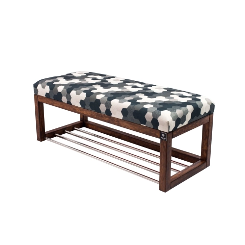 Ławeczka Pufa Tapicerowana Siedzisko Gładkie Print AC3 Rozmiary od 50 cm do 200 cm