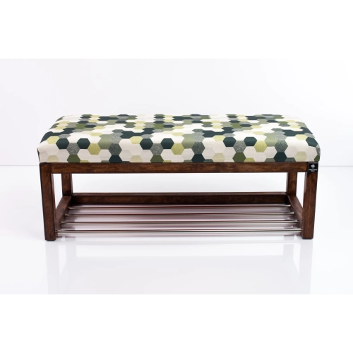 Ławeczka Pufa Tapicerowana Siedzisko Gładkie Print AC4 Rozmiary od 50 cm do 200 cm