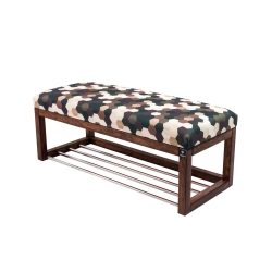 Ławeczka Pufa Tapicerowana Siedzisko Gładkie Print AC5 Rozmiary od 50 cm do 200 cm