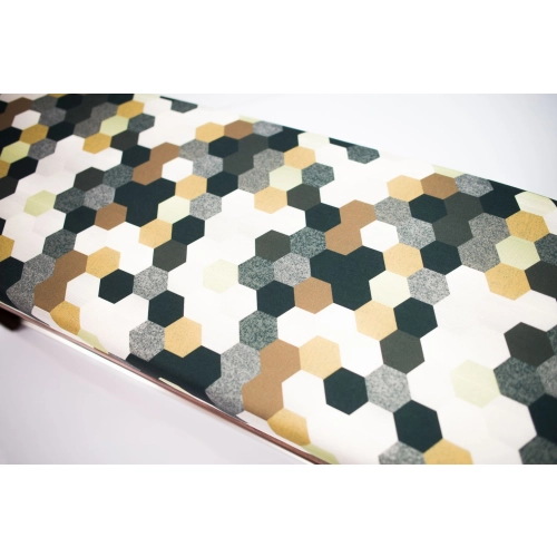 Ławeczka Pufa Tapicerowana Siedzisko Gładkie Print AC6 Rozmiary od 50 cm do 200 cm