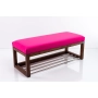 Ławka Pufa Tapicerowana Siedzisko Gładkie Różowy LPG-4 Rozmiary od 50 cm do 200 cm