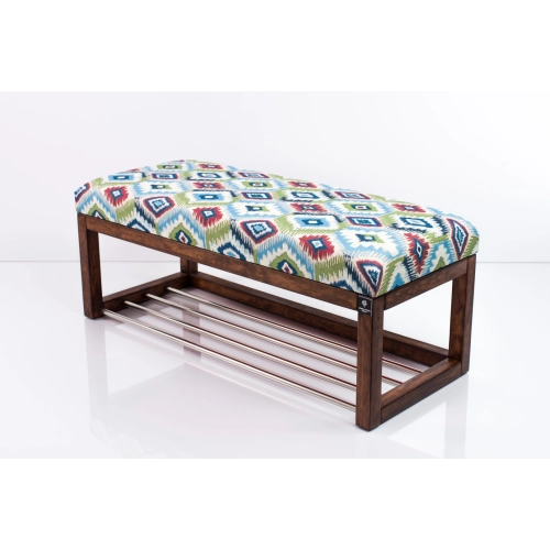 Ławeczka Pufa Tapicerowana Siedzisko Gładkie TIPI 3 Rozmiary od 50 cm do 200 cm