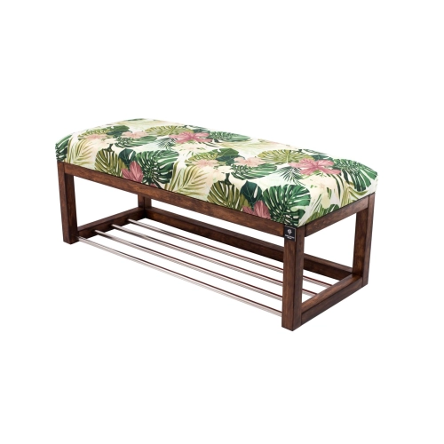 Ławeczka Pufa Tapicerowana Siedzisko Gładkie Tropic 01 Rozmiary od 50 cm do 200 cm