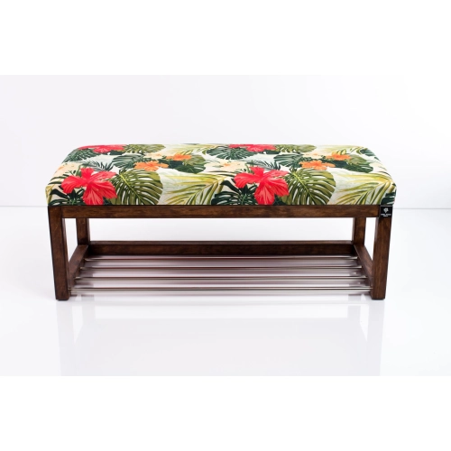 Ławeczka Pufa Tapicerowana Siedzisko Gładkie Tropic 02 Rozmiary od 50 cm do 200 cm