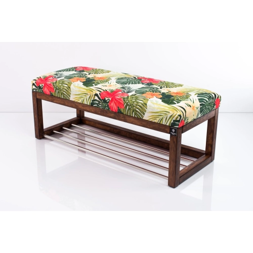 Ławeczka Pufa Tapicerowana Siedzisko Gładkie Tropic 02 Rozmiary od 50 cm do 200 cm