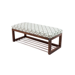 Ławeczka Pufa Tapicerowana Siedzisko Gładkie Mandala Koło LPG-4 Rozmiary od 50 cm do 200 cm