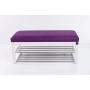 Ławka Pufa Tapicerowana Siedzisko Gładkie Fiolet LPG-5 Rozmiary od 50 cm do 200 cm