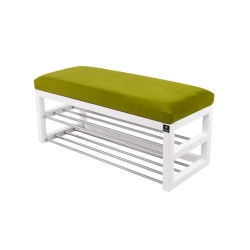 Ławka Pufa Tapicerowana Siedzisko Gładkie Zieleń Pistacja LPG-5 Rozmiary od 50 cm do 200 cm