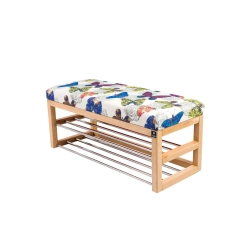 Ławka Pufa Tapicerowana Siedzisko Gładkie Butterfly 04 LPG-5 Rozmiary od 50 cm do 200 cm