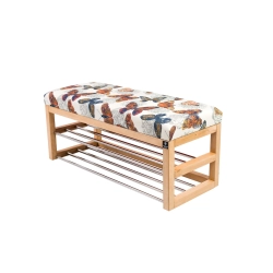 Ławka Pufa Tapicerowana Siedzisko Gładkie Butterfly 05 LPG-5 Rozmiary od 50 cm do 200 cm