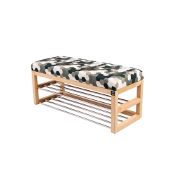 Ławka Pufa Tapicerowana Siedzisko Gładkie Print AC2 LPG-5 Rozmiary od 50 cm do 200 cm