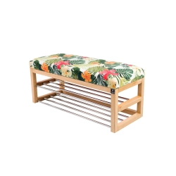 Ławka Pufa Tapicerowana Siedzisko Gładkie Tropic 02 LPG-5 Rozmiary od 50 cm do 200 cm