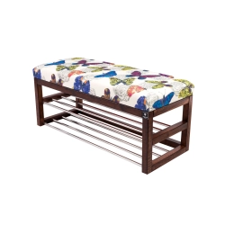 Ławka Pufa Tapicerowana Siedzisko Gładkie Butterfly 04 LPG-5 Rozmiary od 50 cm do 200 cm