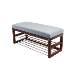 Ławka Pufa Tapicerowana Siedzisko Gładkie Popiel LPG-5 Rozmiary od 50 cm do 200 cm