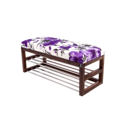 Ławka Pufa Tapicerowana Siedzisko Gładkie Marakesz Fioletowy LPG-5 Rozmiary od 50 cm do 200 cm
