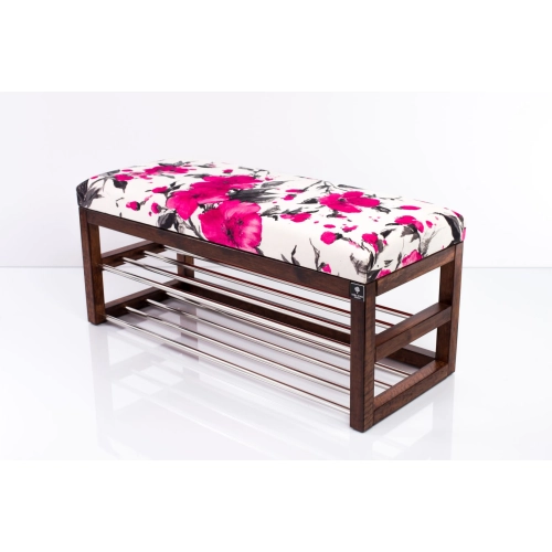 Ławka Pufa Tapicerowana Siedzisko Gładkie Róż LPG-5 Rozmiary od 50 cm do 200 cm