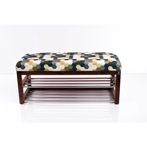 Ławka Pufa Tapicerowana Siedzisko Gładkie Print AC6 LPG-5 Rozmiary od 50 cm do 200 cm