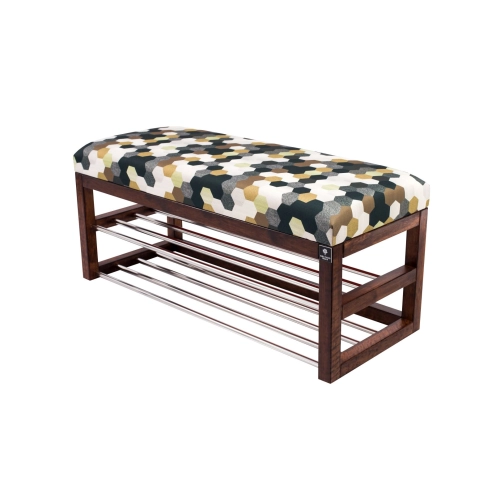 Ławka Pufa Tapicerowana Siedzisko Gładkie Print AC6 LPG-5 Rozmiary od 50 cm do 200 cm