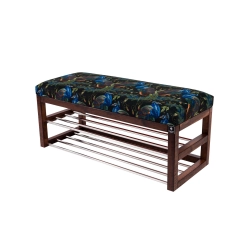 Ławka Pufa Tapicerowana Siedzisko Gładkie Pawie LPG-5 Rozmiary od 50 cm do 200 cm