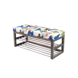 Ławka Pufa Tapicerowana Siedzisko Gładkie Butterfly 04 LPG-5 Rozmiary od 50 cm do 200 cm