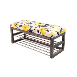 Ławka Pufa Tapicerowana Siedzisko Gładkie Żółty LPG-5 Rozmiary od 50 cm do 200 cm