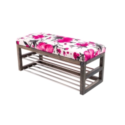 Ławka Pufa Tapicerowana Siedzisko Gładkie Róż LPG-5 Rozmiary od 50 cm do 200 cm