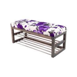 Ławka Pufa Tapicerowana Siedzisko Gładkie Fiolet LPG-5 Rozmiary od 50 cm do 200 cm