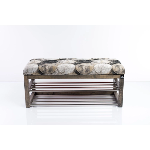 Ławka Pufa Tapicerowana Siedzisko Gładkie Nodo 1396 LPG-5 Rozmiary od 50 cm do 200 cm