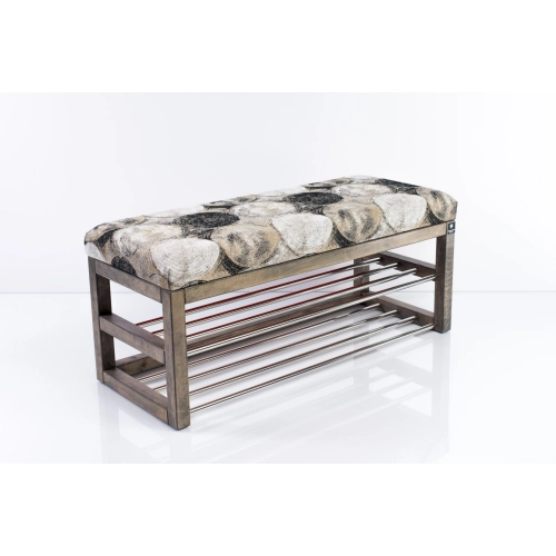 Ławka Pufa Tapicerowana Siedzisko Gładkie Nodo 1396 LPG-5 Rozmiary od 50 cm do 200 cm