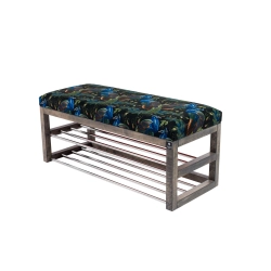 Ławka Pufa Tapicerowana Siedzisko Gładkie Pawie LPG-5 Rozmiary od 50 cm do 200 cm