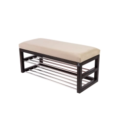 Ławka Pufa Tapicerowana Siedzisko Gładkie Beż LPG-5 Rozmiary od 50 cm do 200 cm