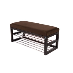 Ławka Pufa Tapicerowana Siedzisko Gładkie Brązowy LPG-5 Rozmiary od 50 cm do 200 cm