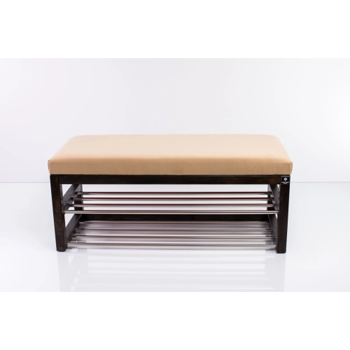 Ławka Pufa Tapicerowana Siedzisko Gładkie Cappucino LPG-5 Rozmiary od 50 cm do 200 cm