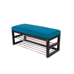 Ławka Pufa Tapicerowana Siedzisko Gładkie Turkus LPG-5 Rozmiary od 50 cm do 200 cm