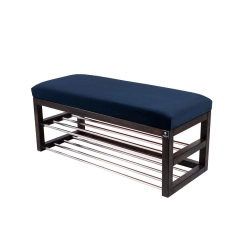 Ławka Pufa Tapicerowana Siedzisko Gładkie Granatowy LPG-5 Rozmiary od 50 cm do 200 cm