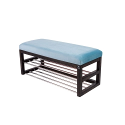 Ławka Pufa Tapicerowana Siedzisko Gładkie Jasny Błękit LPG-5 Rozmiary od 50 cm do 200 cm