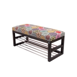 Ławka Pufa Tapicerowana Siedzisko Gładkie Hexagony Mandala LPG-5 Rozmiary od 50 cm do 200 cm