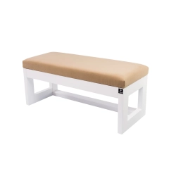Ławka Pufa Tapicerowana Siedzisko Gładkie Cappucino LPG-16 Rozmiary od 50 cm do 200 cm