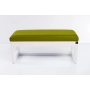 Ławka Pufa Tapicerowana Siedzisko Gładkie Zieleń Pistacja LPG-16 Rozmiary od 50 cm do 200 cm