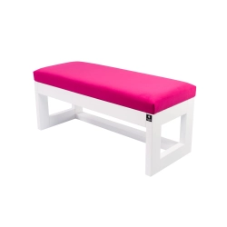Ławka Pufa Tapicerowana Siedzisko Gładkie Różowy LPG-16 Rozmiary od 50 cm do 200 cm