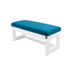 Ławka Pufa Tapicerowana Siedzisko Gładkie Turkus LPG-16 Rozmiary od 50 cm do 200 cm