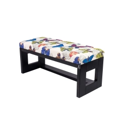 Ławka Pufa Tapicerowana Siedzisko Gładkie Butterfly 04 LPG-6 Rozmiary od 50 cm do 200 cm