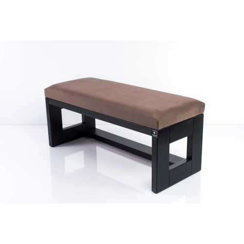 Ławka Pufa Tapicerowana Siedzisko Gładkie Brązowy LPG-6 Rozmiary od 50 cm do 200 cm