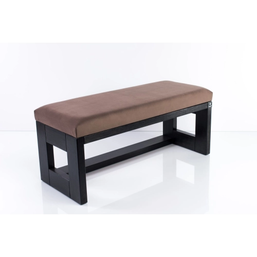 Ławka Pufa Tapicerowana Siedzisko Gładkie Brązowy LPG-6 Rozmiary od 50 cm do 200 cm